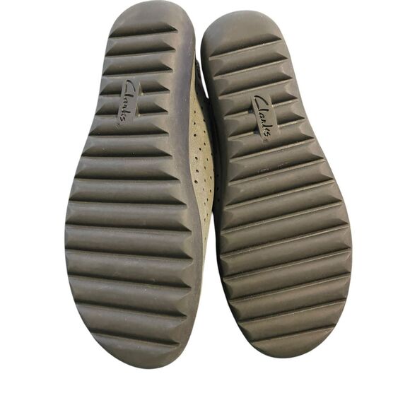 Clarks Womens Dark Gray Nubuck Leather Sable Artisan Daelyn Summit Shoes Size 8 - Picture 6 of 16